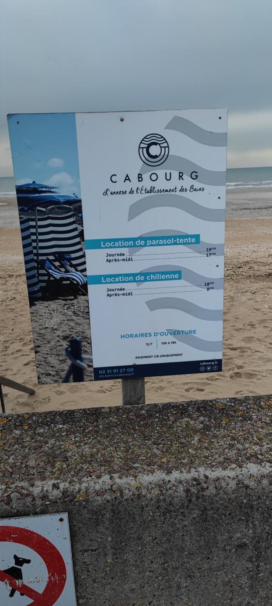 Cabourg Plage מראה חיצוני תמונה